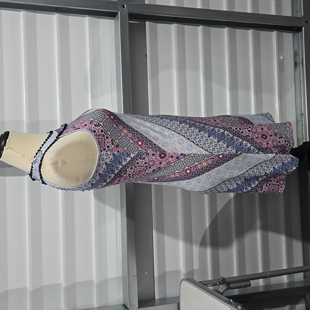 Ash & Violet Multicolor Multi Pattern Dress Size Small - Picture 3 of 11